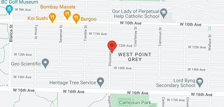 map of 4293 W 13TH AVENUE